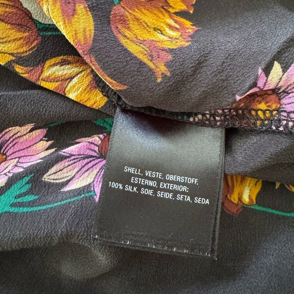 Maeve Florence Floral Silk Blouse - Picture 9 of 9